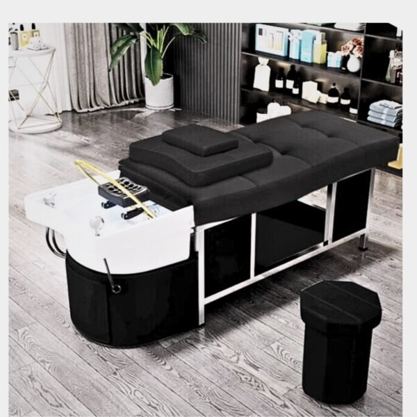 Head Spa Bed S-line - Black