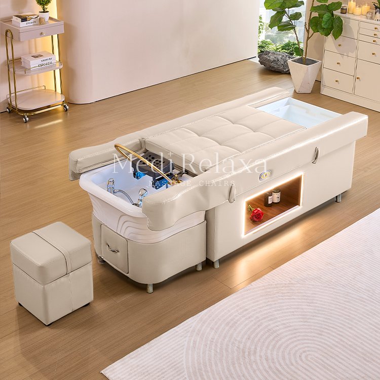 Head Spa Bed - Foot Bath Deluxe