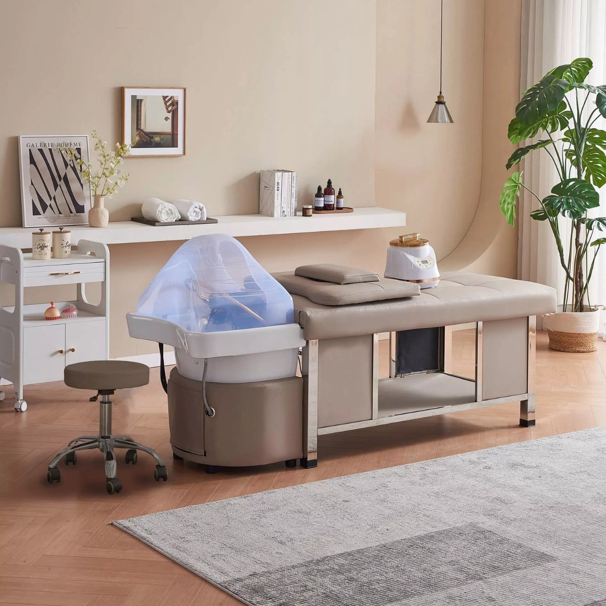 Sakura head spa bed