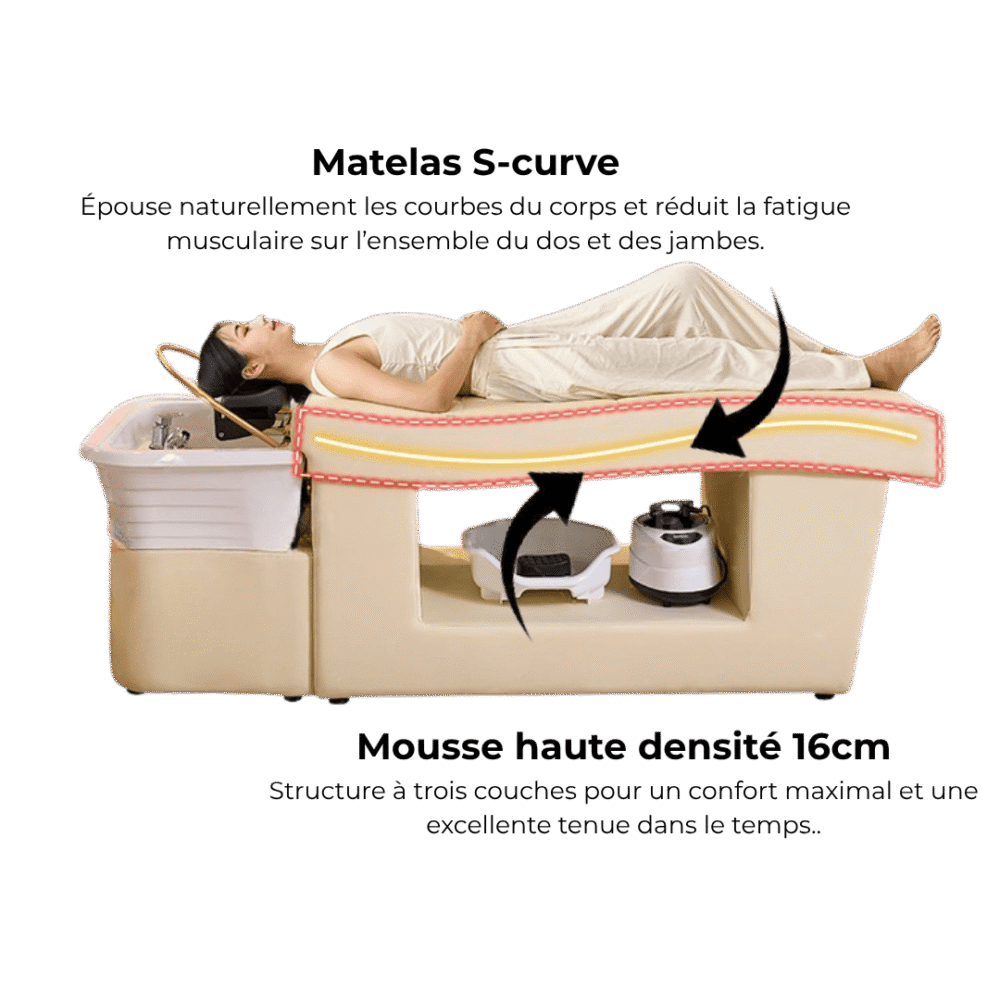 Head Spa Table – Asahi, professional head spa equipment