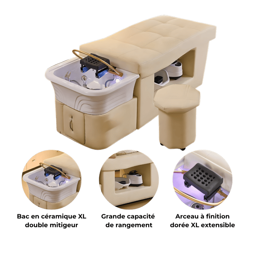 Head Spa Table – Asahi, professional head spa equipment