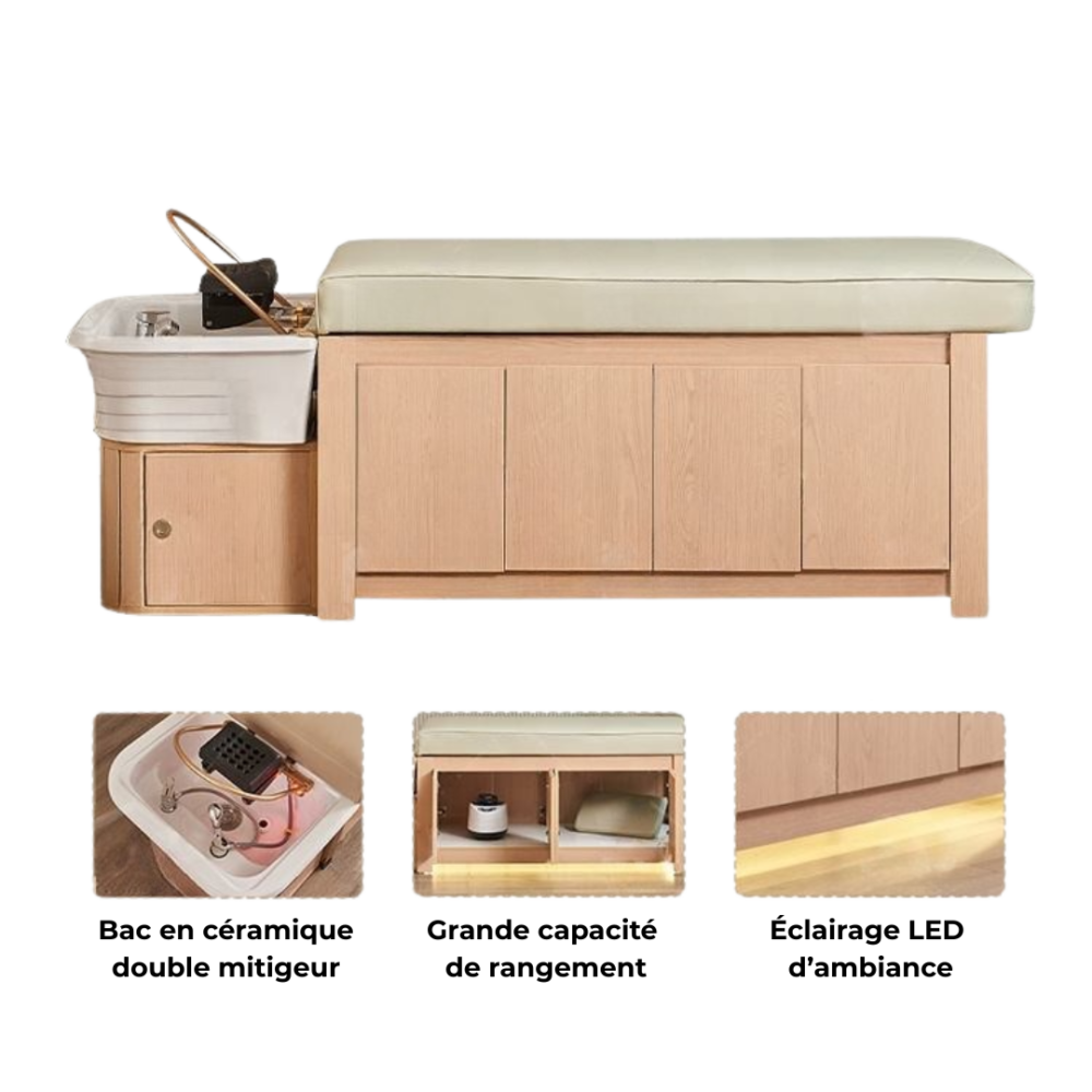 Head Spa Table – Nami, professional head spa equipment