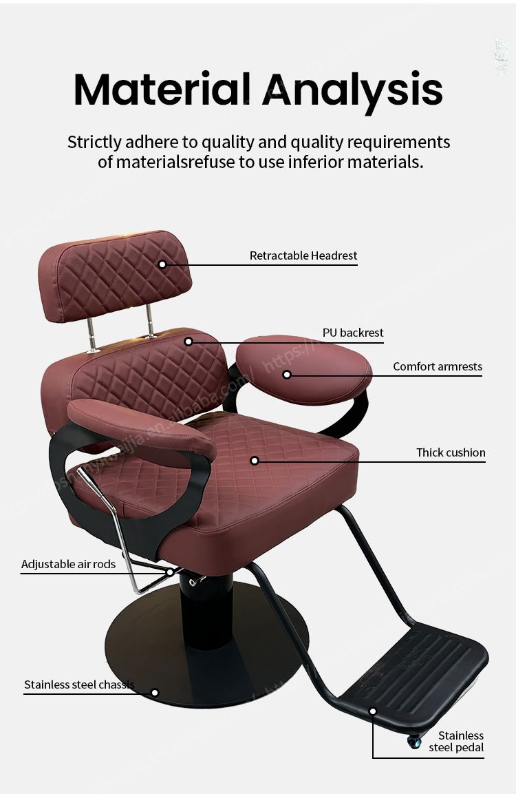 Salon Chair Y51-1 detail
