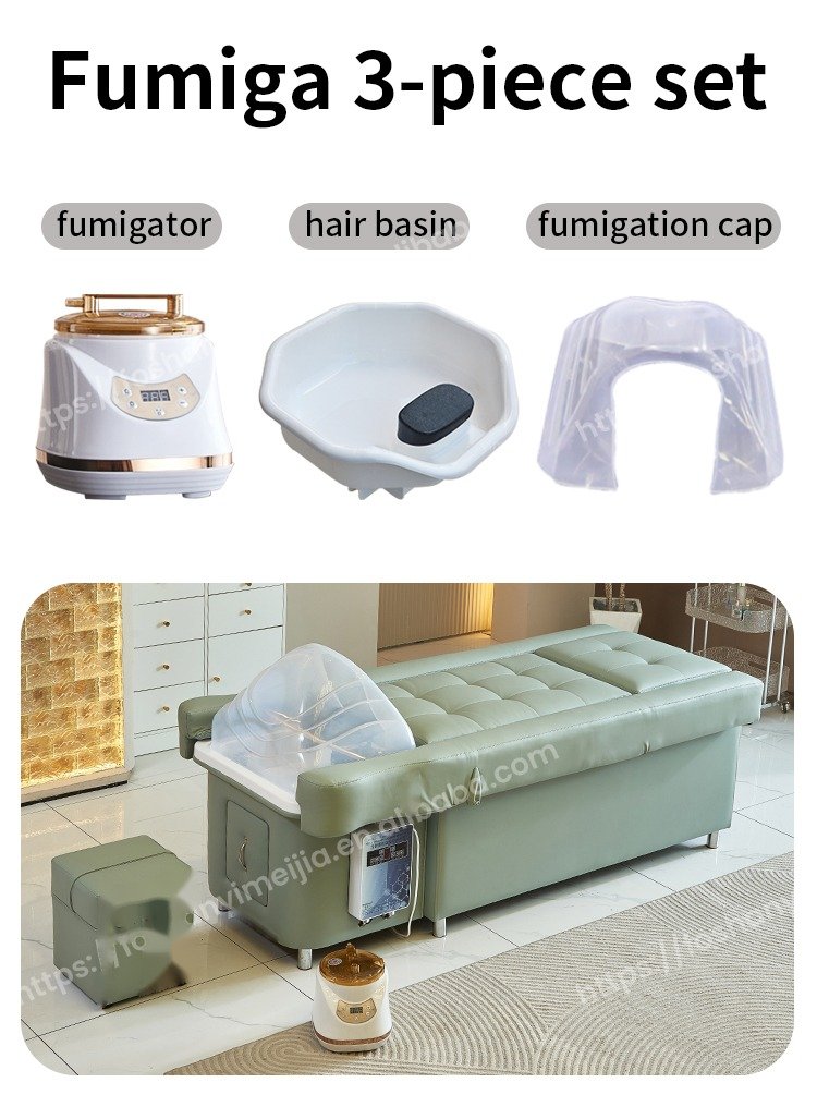 Head Spa Bed 631 detail