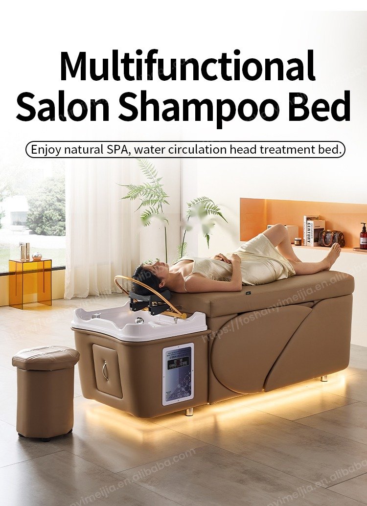 Head Spa Bed 632 detail
