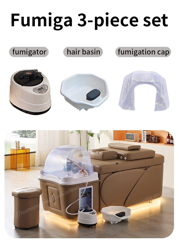 Head Spa Bed 632 detail