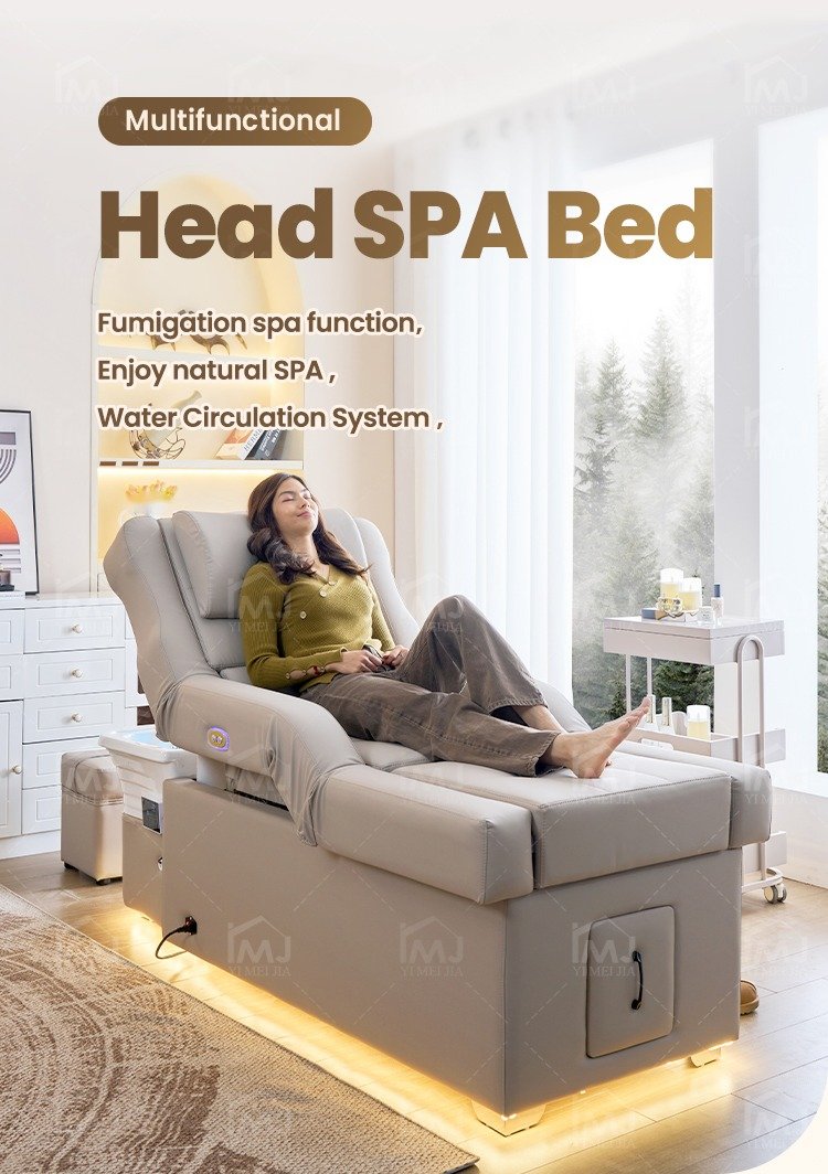 Head Spa Bed 641-2 detail