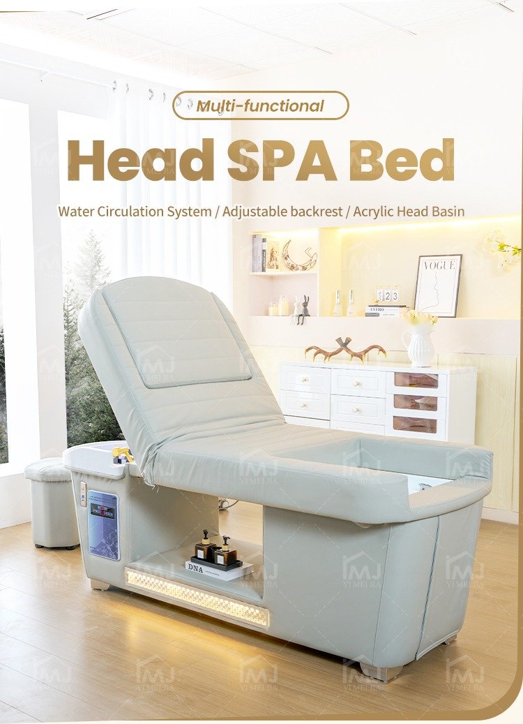 Head Spa Bed 643 detail