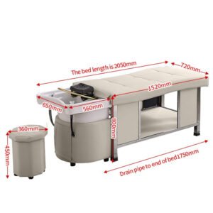 Head Spa Bed Kaizen, professional head spa equipment