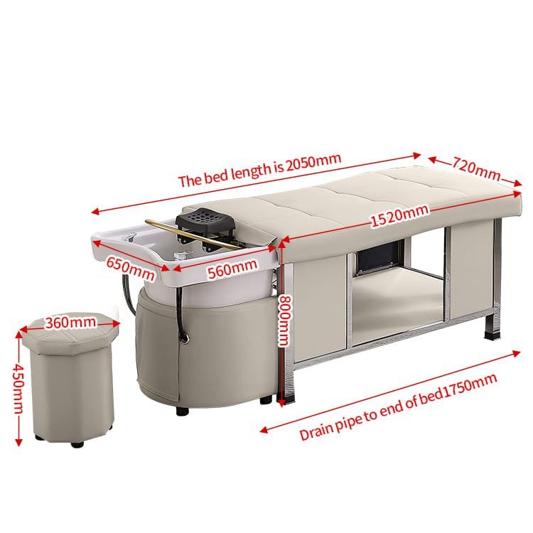 Head Spa Bed Kaizen, professional head spa equipment