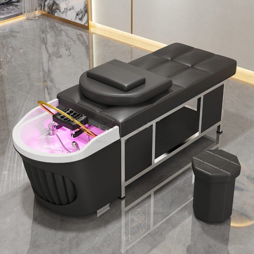 Head Spa Bed Sazanami, professional head spa equipment