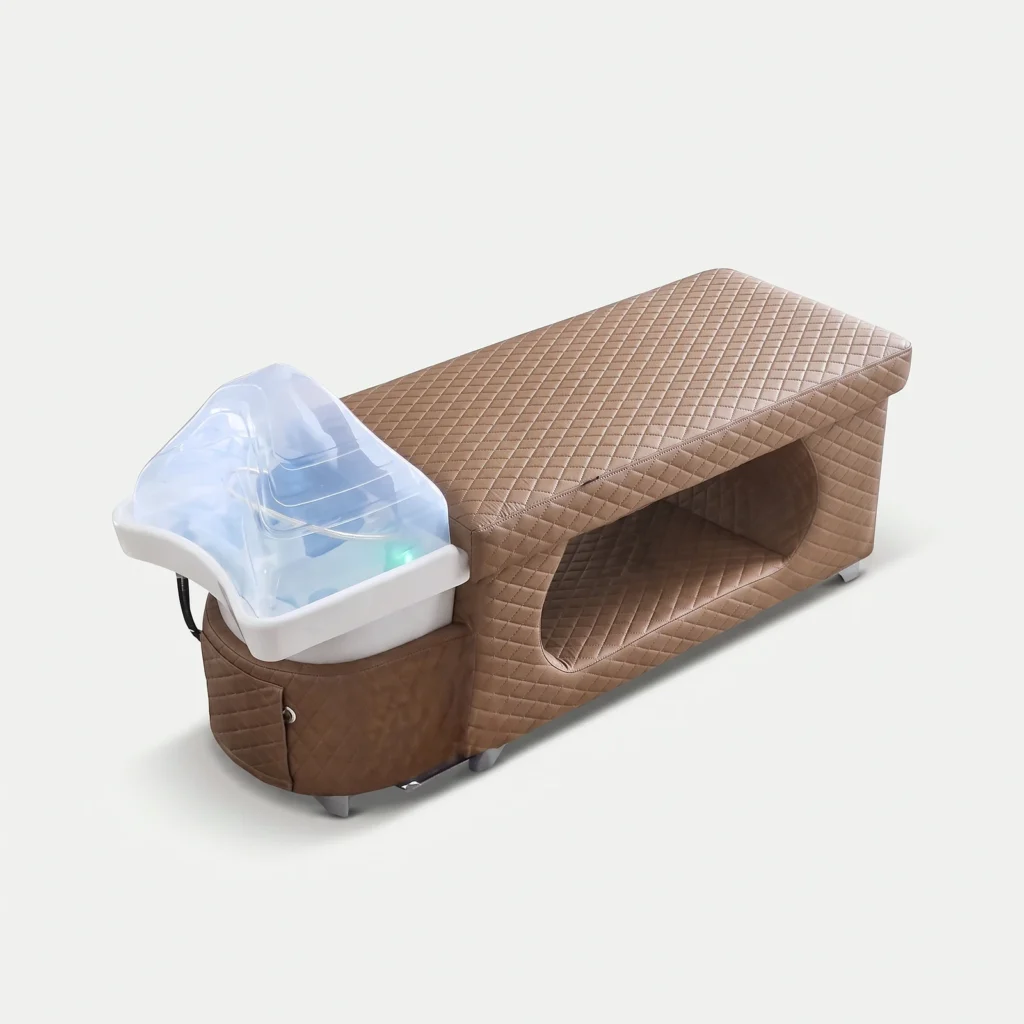 Head Spa Table - Asagi professional head spa equipment, studio photo