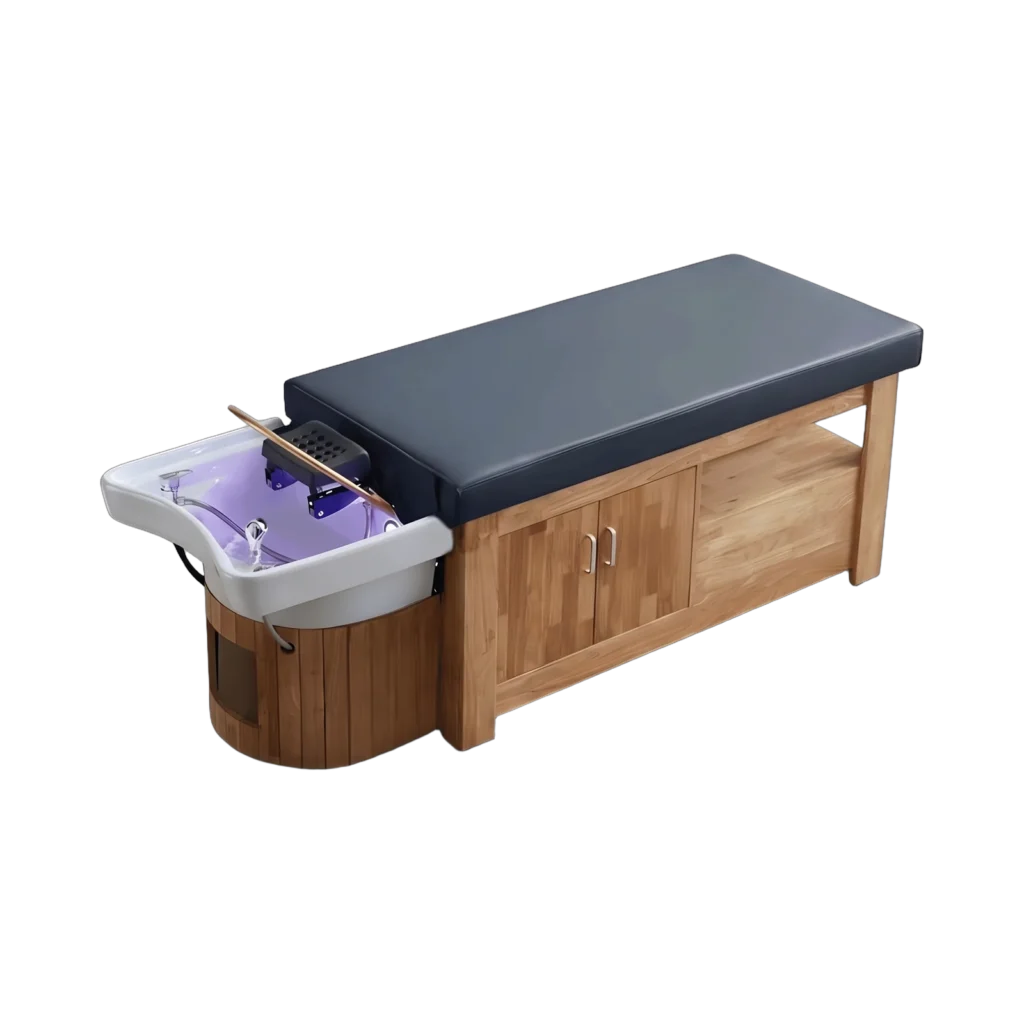 Head Spa Table - Inori head spa equipment, studio view 1