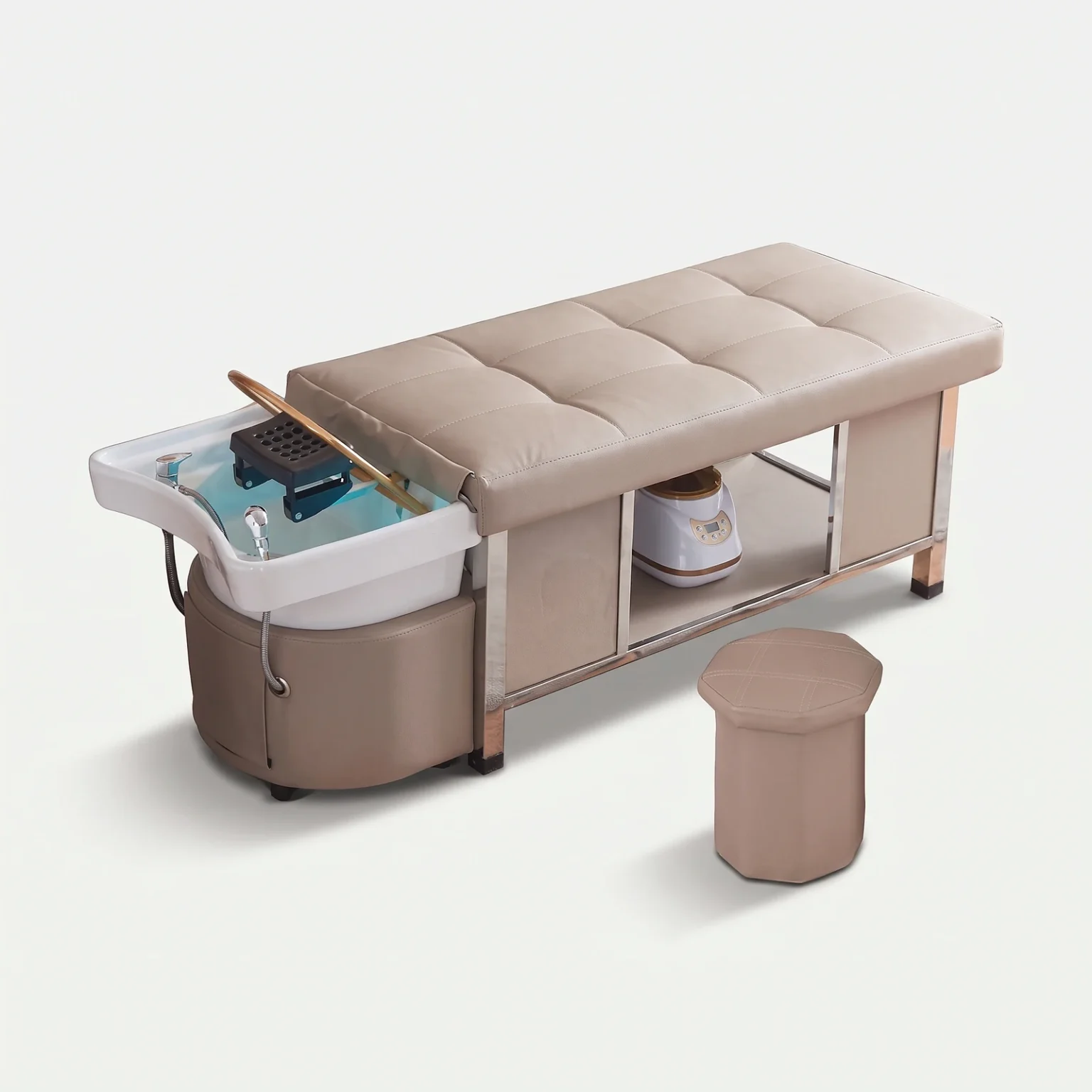 Head Spa Bed - Komorebi professional head spa equipment, studio photo