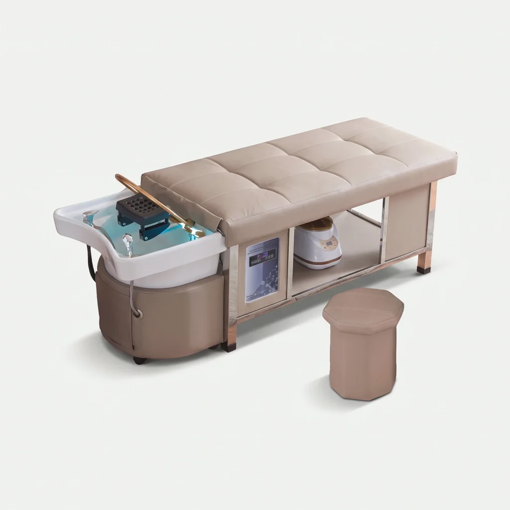 Head Spa Bed - Komorebi head spa equipment, second angle