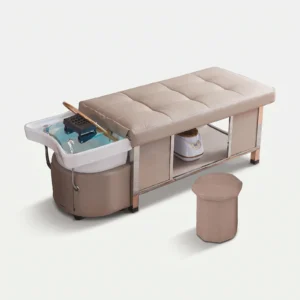 Head Spa Bed - Komorebi professional head spa equipment, studio photo