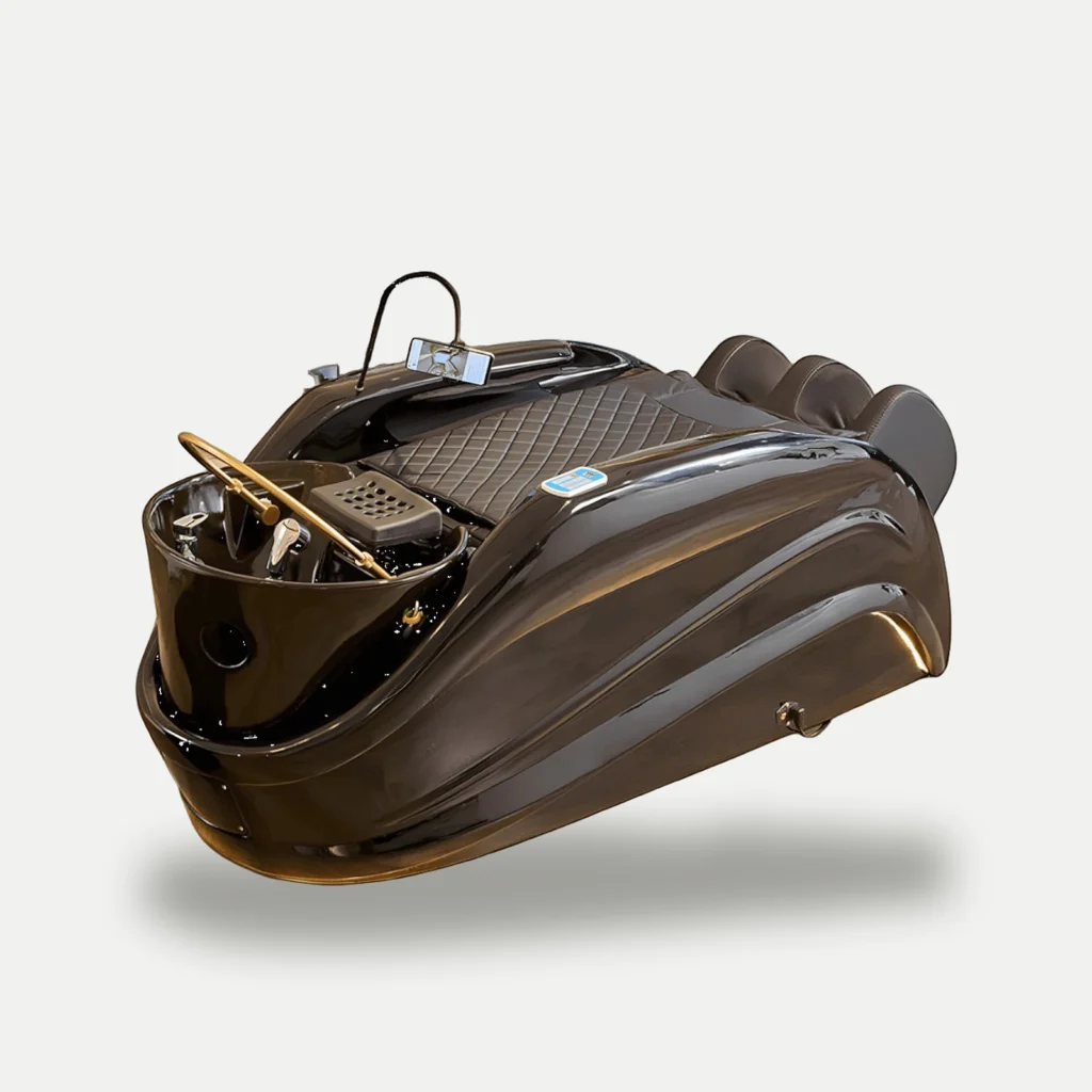 Head Spa Bed - Reira head spa equipment, second angle