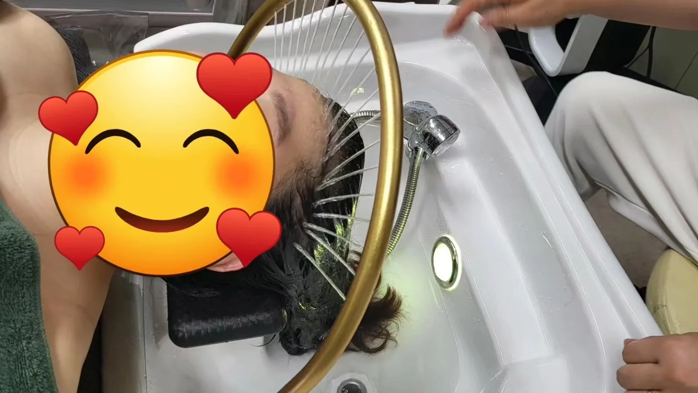 Customer photo, verified head spa buyer, South Korea