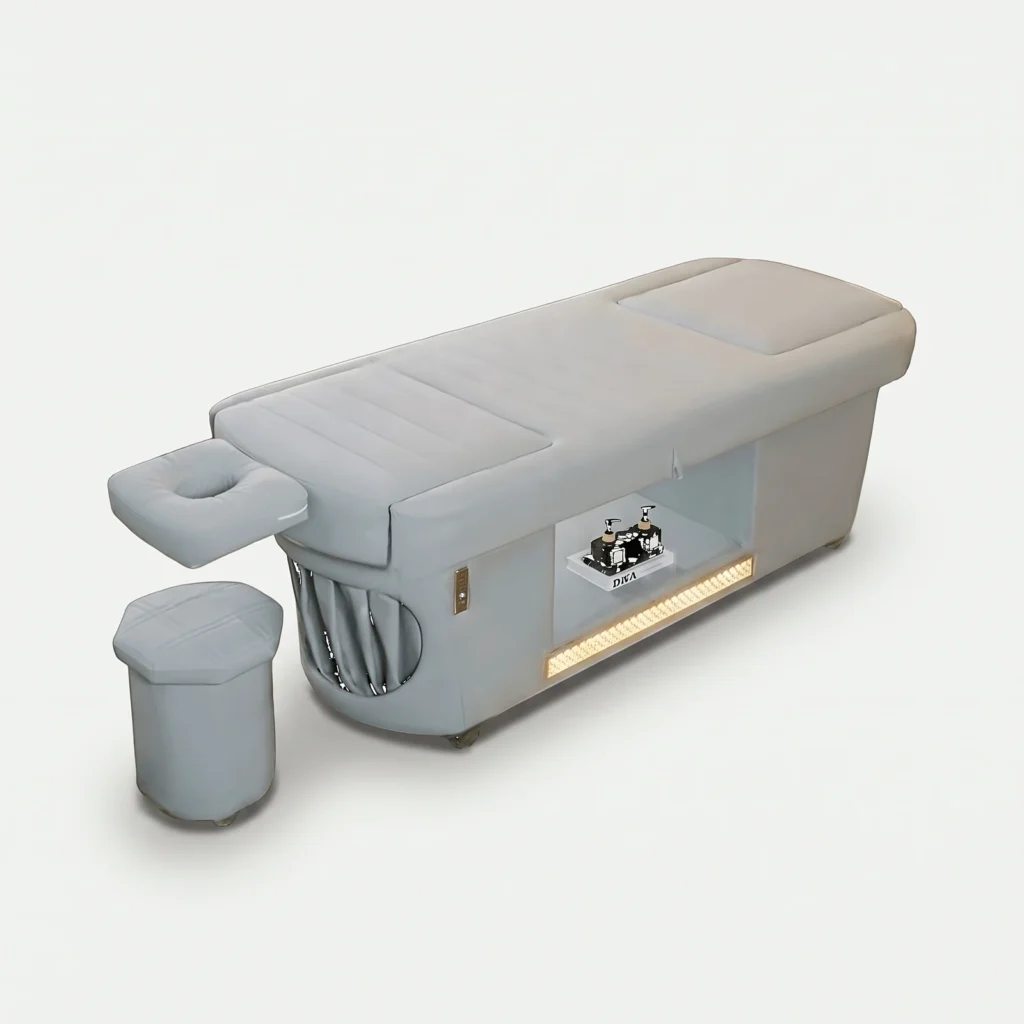 Head Spa Table - Rindo head spa equipment, second angle