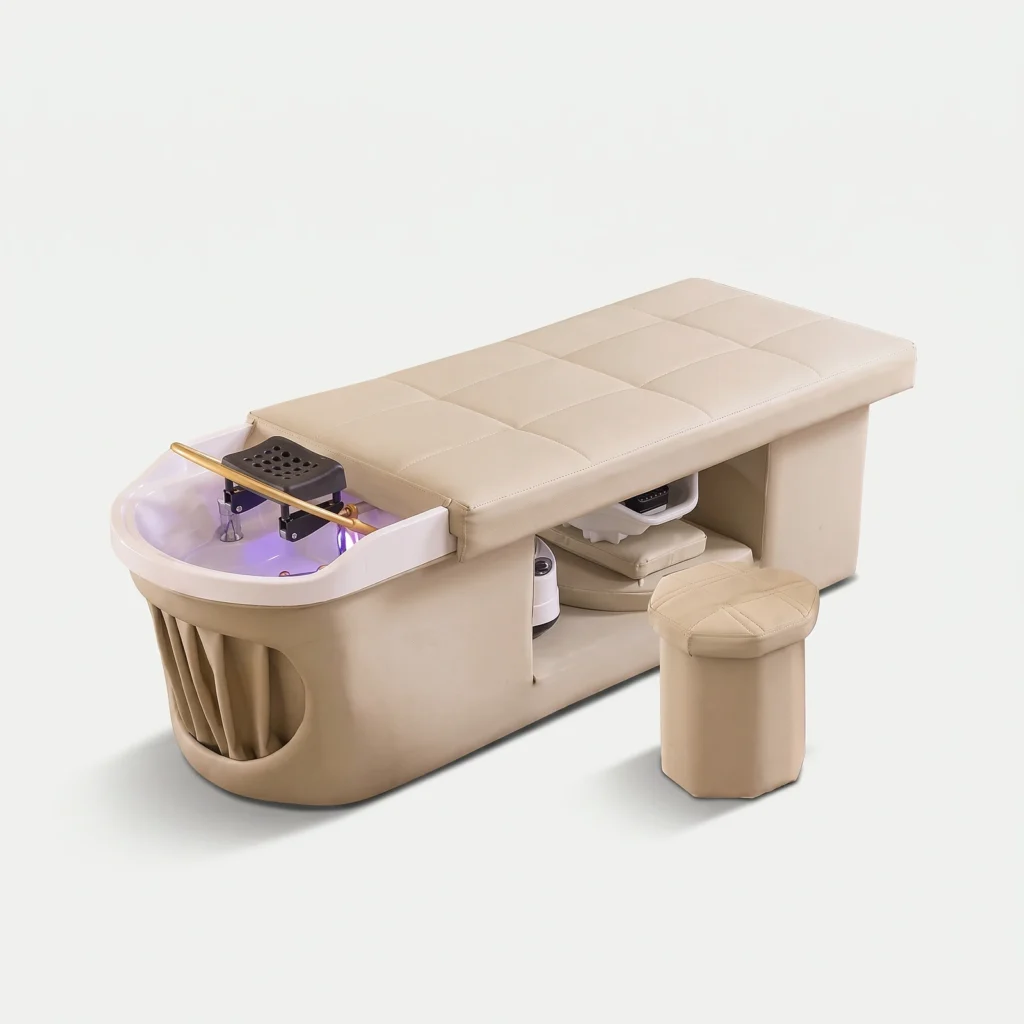 Head Spa Table - Sora professional head spa equipment, studio photo