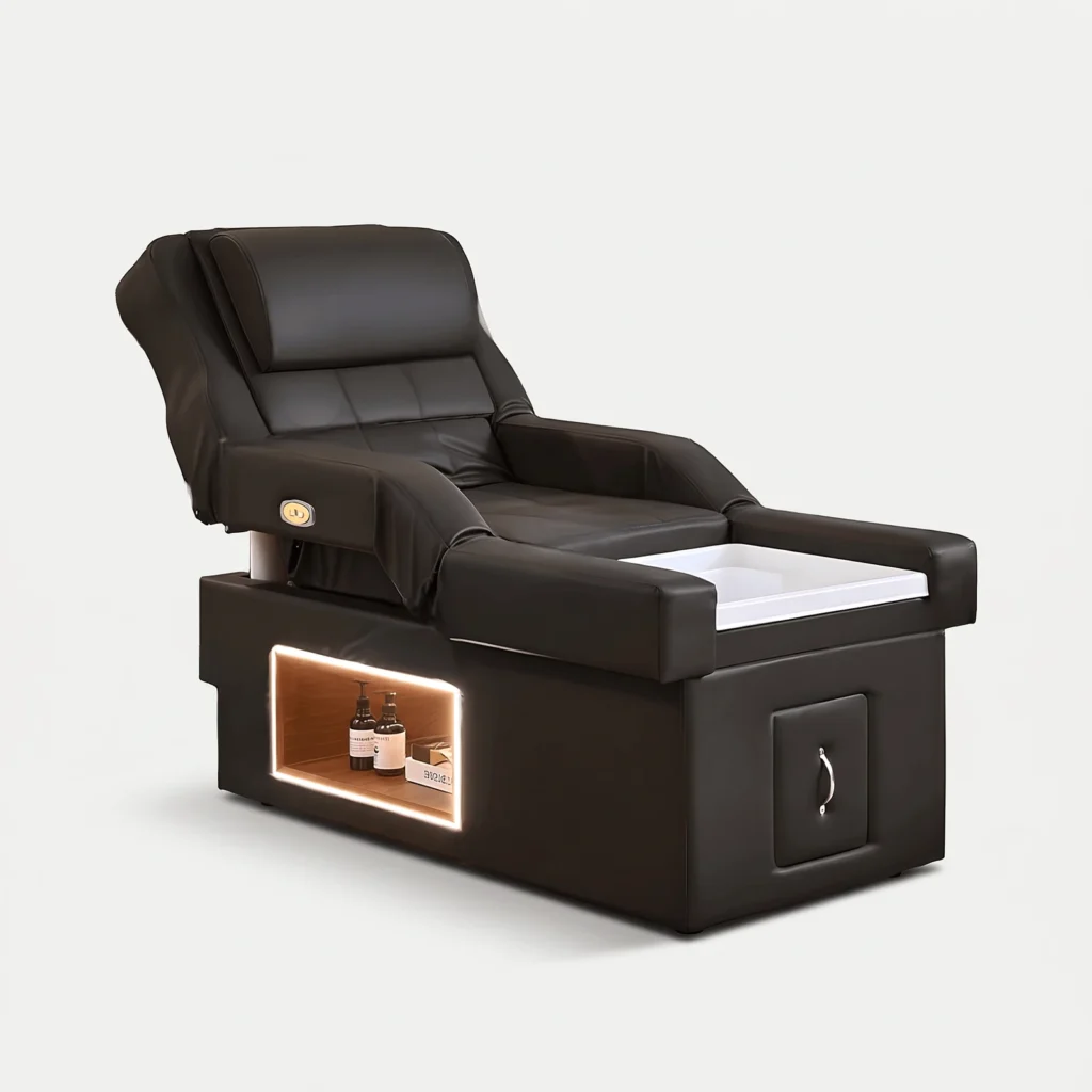 Head Spa Table - Towa professional head spa equipment, studio photo