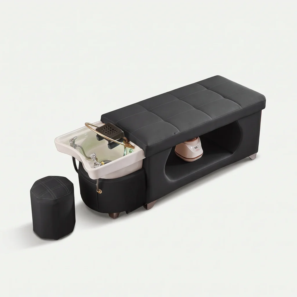 Head Spa Table - Tsumugi professional head spa equipment, studio photo