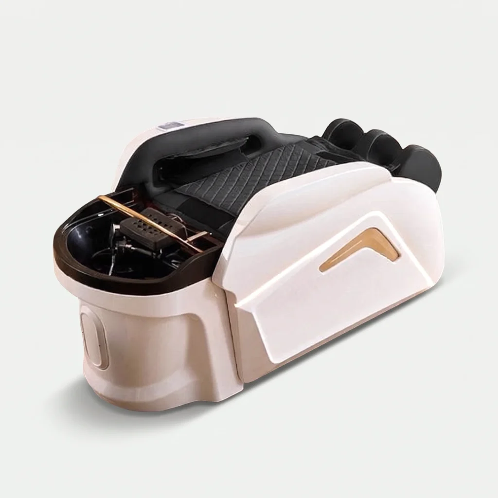 Head Spa Bed - Yawara head spa equipment, second angle