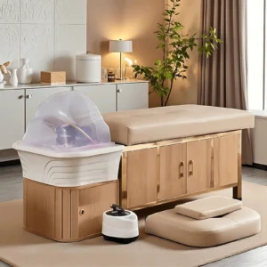 Head Spa Table - Yunagi in a salon, view 3