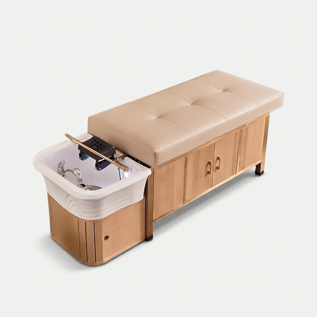 Head Spa Table - Yunagi professional head spa equipment, studio photo