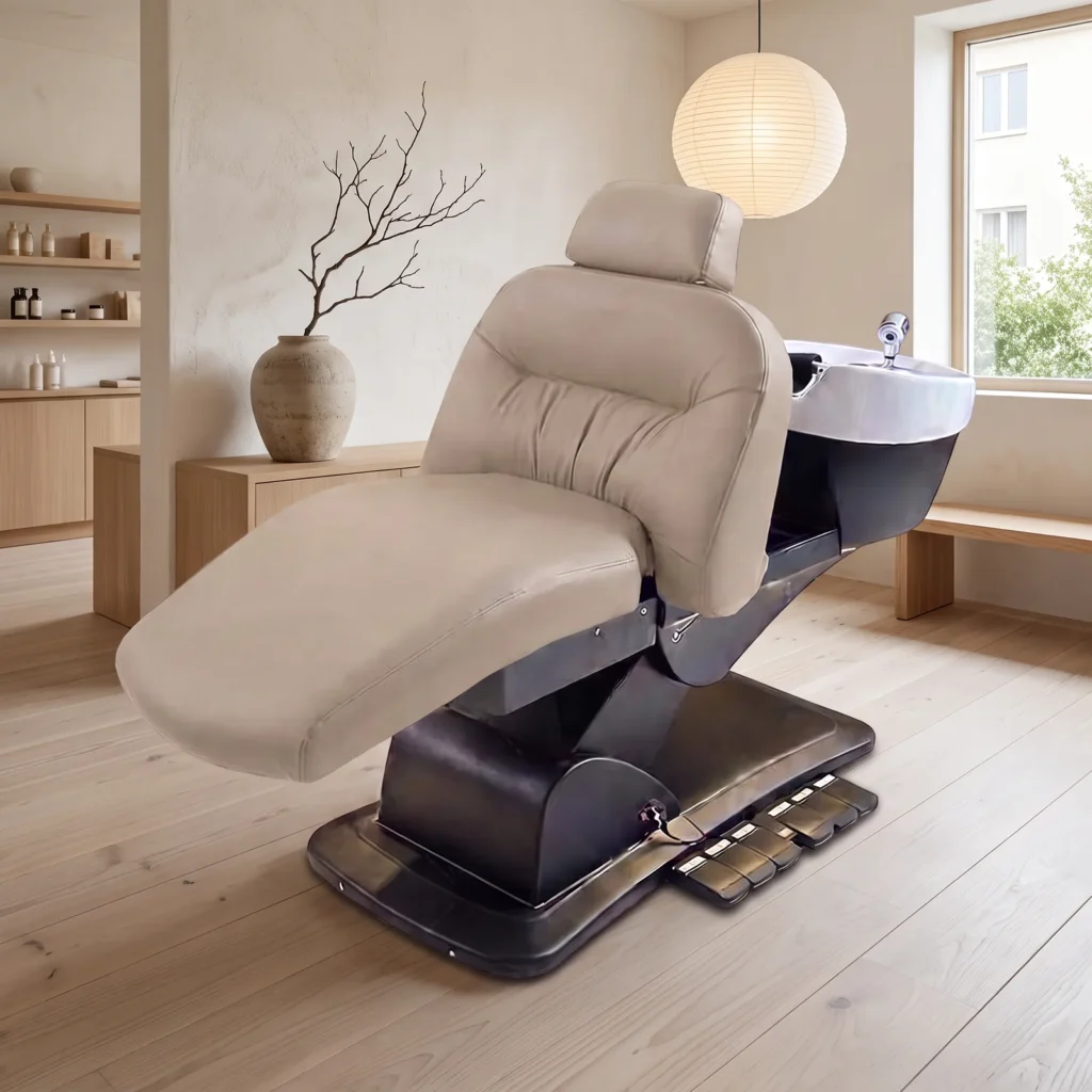 Head Spa Chair - Ayame in a beauty salon