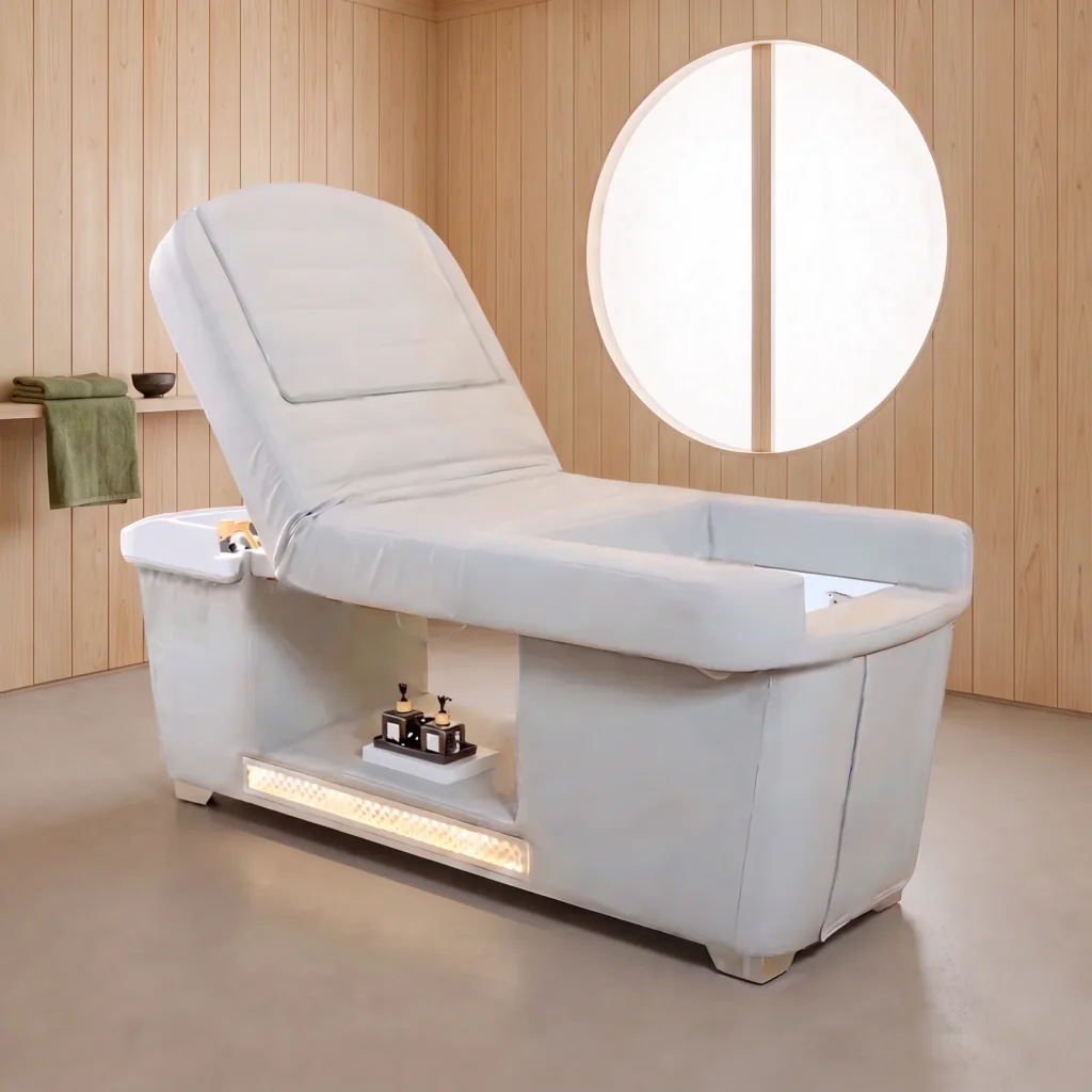 Head Spa Table - Rindo in a beauty salon