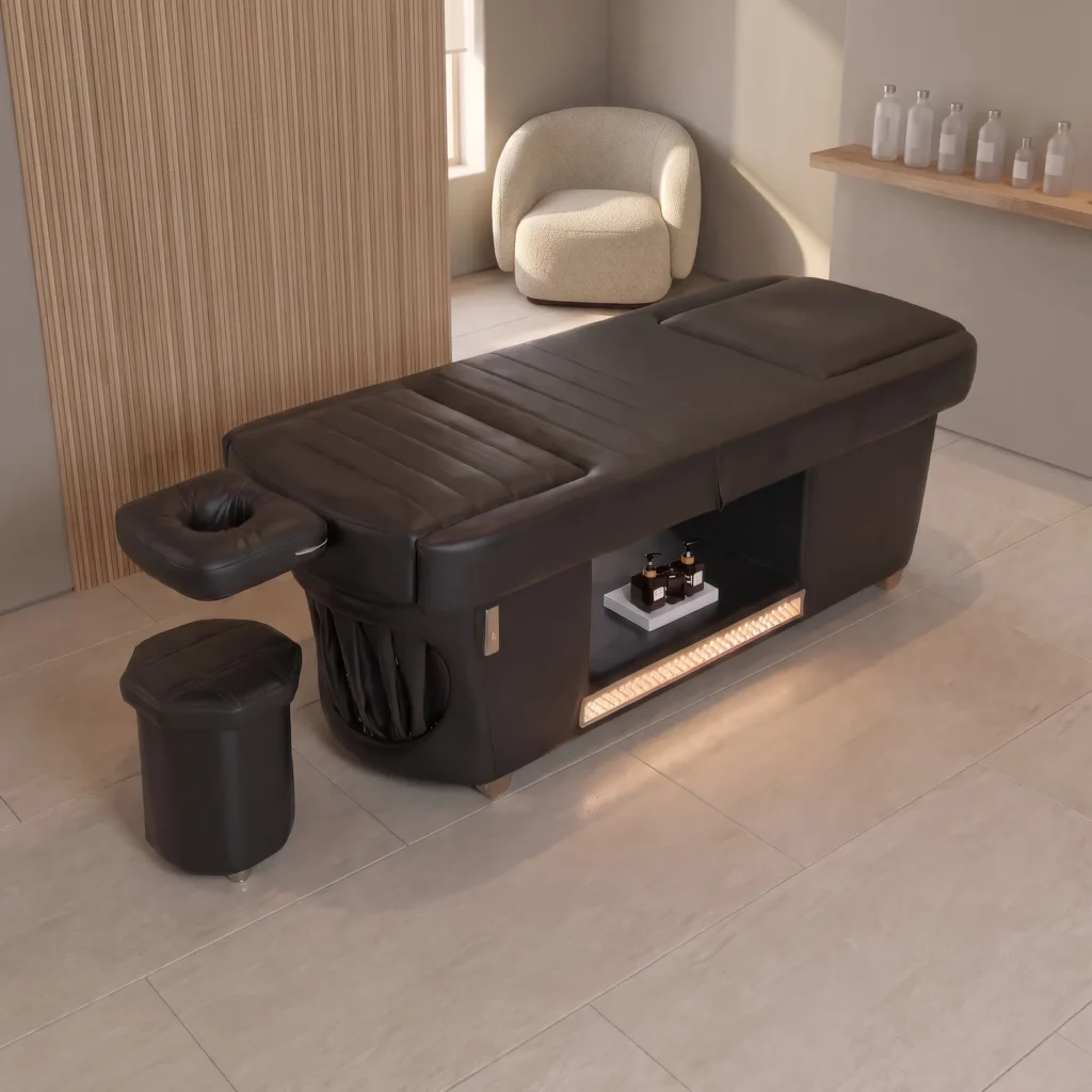 Head Spa Table - Rindo in a beauty salon