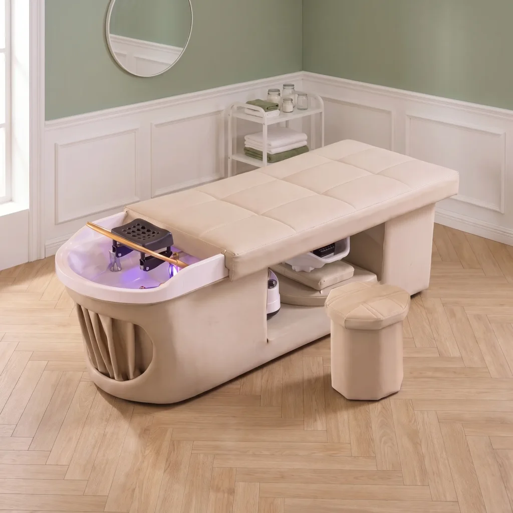 Head Spa Table - Sora in a beauty salon