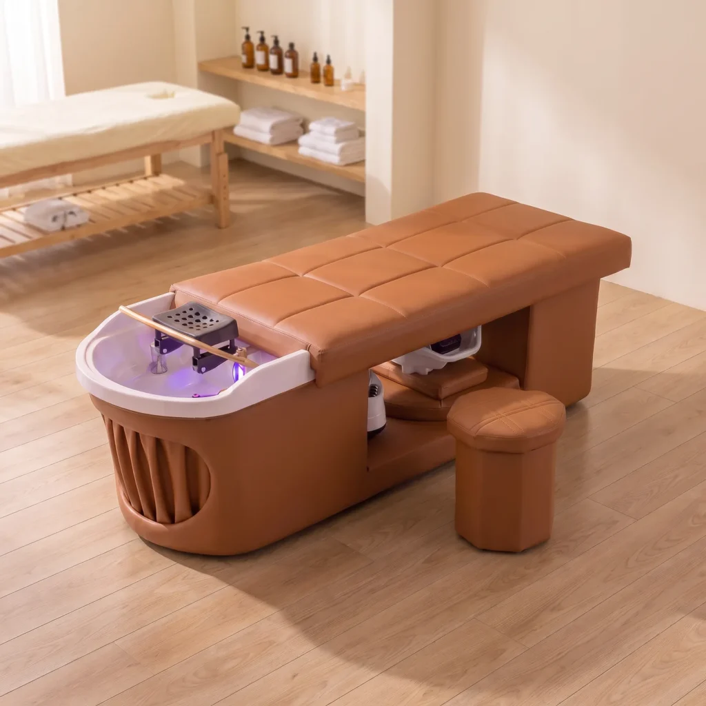 Head Spa Table - Sora in a beauty salon