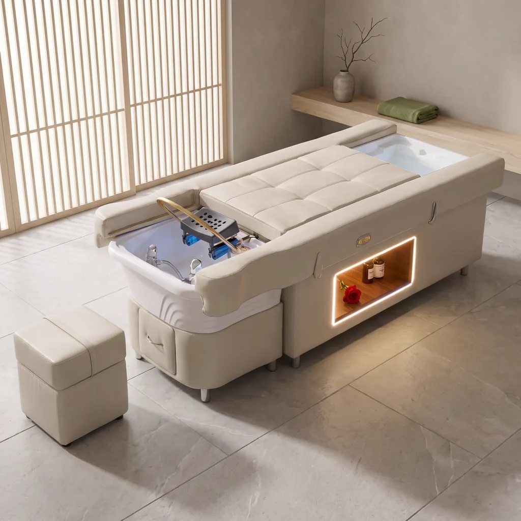 Head Spa Table - Towa in a beauty salon